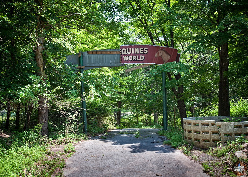 Catskill Game Farm (Catskill, NY) | Equine Section Sign - Catskill Game Farm