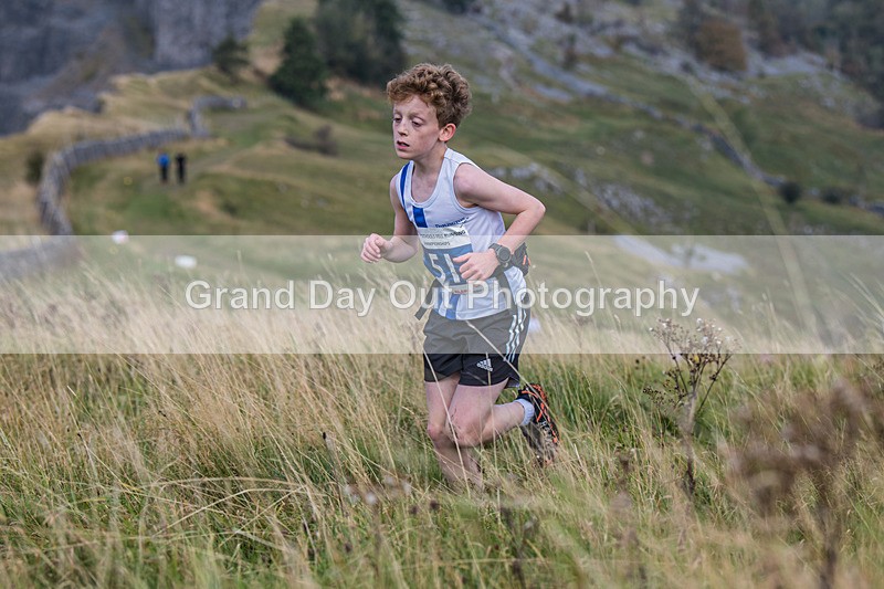 Year 7-58 - The English Schools Fell Running Championship Giggleswick Year 7 Sunday 6th October 2024