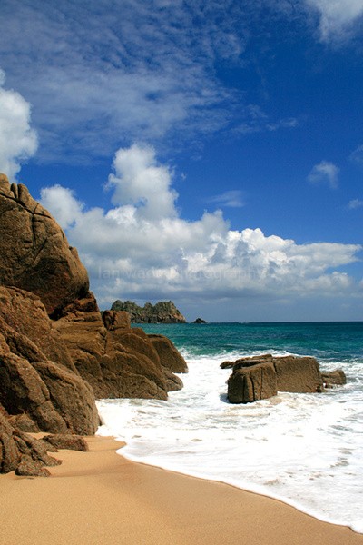 Porthcurno Beach _C009 - Cornwall landscape Photography