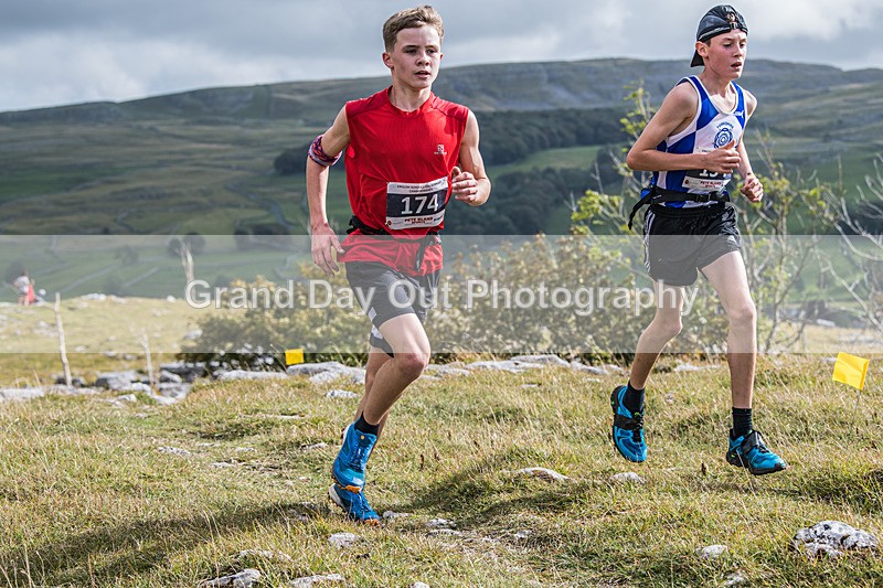 ESFRC Year 8-9-17 - English Schools Fell Running Championships Year 8-9 Giggleswick Saturday 1st October 2022