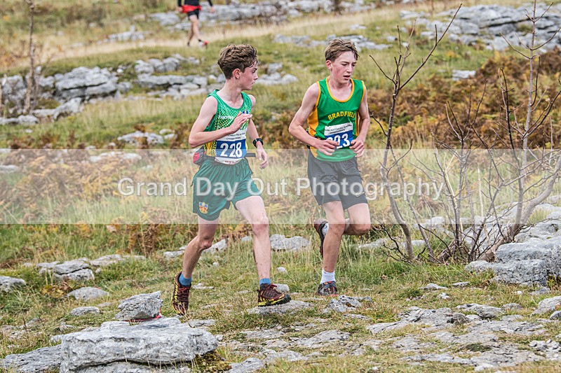 Year 10-11-122 - The English Schools Fell Running Championship Giggleswick Year 10-11 Sunday 6th October 2024
