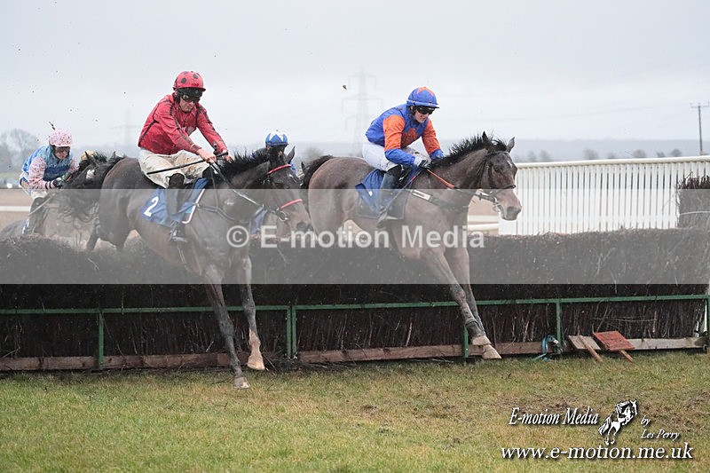 PtP 260125 1073 - Cocklebarrow Point-to-Point racing with the Heythrop Hunt 26/01/25