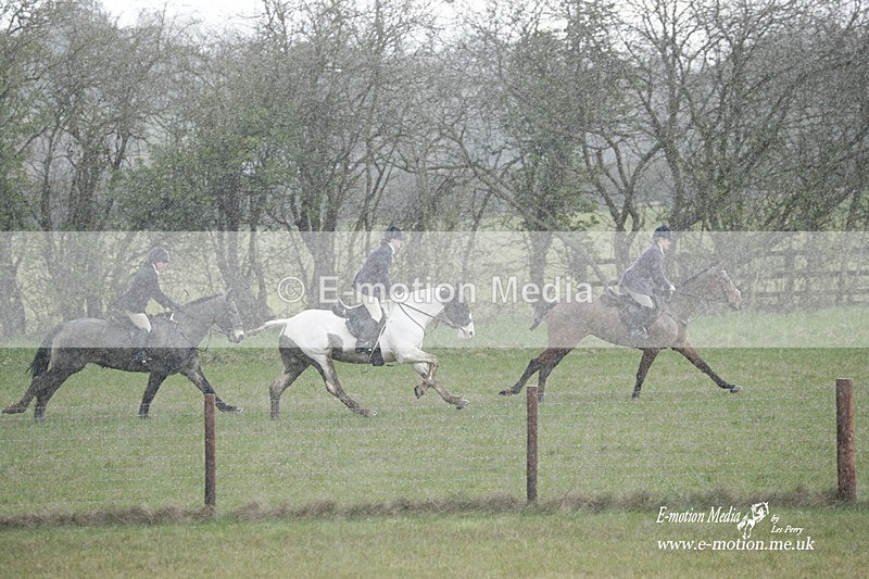 PtP 180323 1105 - Shelfield Park Races with Croome & West Warwickshire Hunt  18/03/23