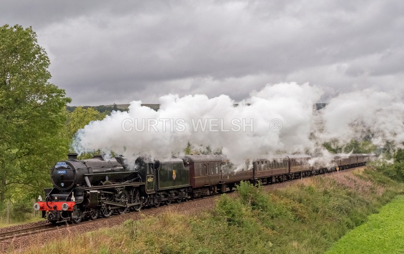 45157 at Bowland - Preserved Railways