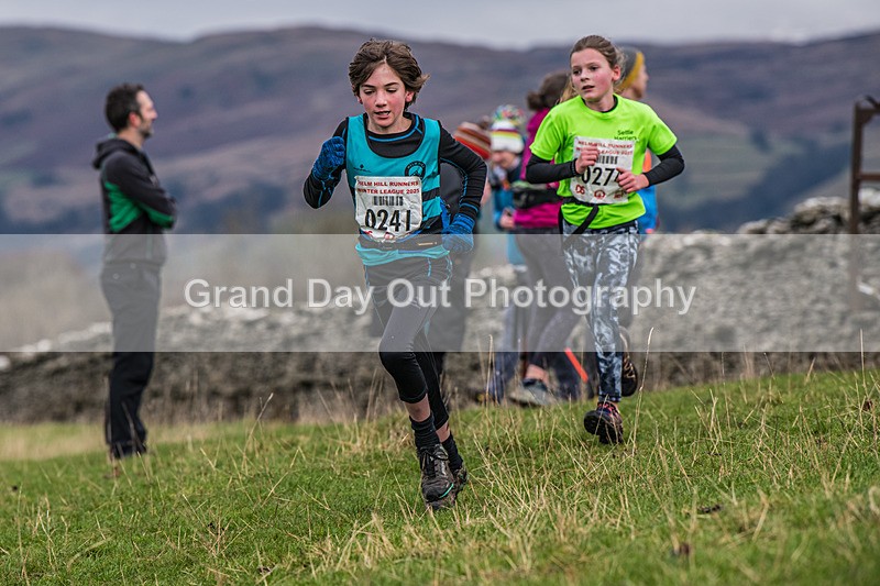 Cunswick U13-165 - Kendal Winter League Cunswick Scar Junior Under 13 Fell Race Sunday 26th January 2025