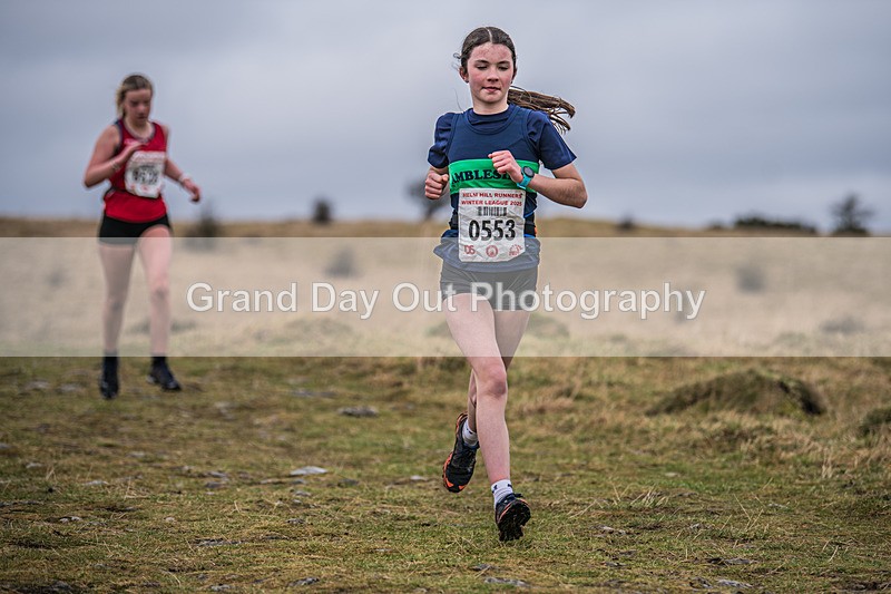 Cunswick U15  U17-125 - Kendal Winter League Cunswick Scar Junior Under 15 & 17 Fell Races Sunday 26th January 2025