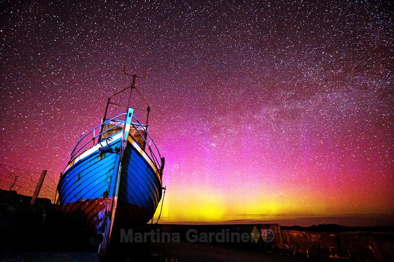 Inishowen Aurora - Ireland by Night