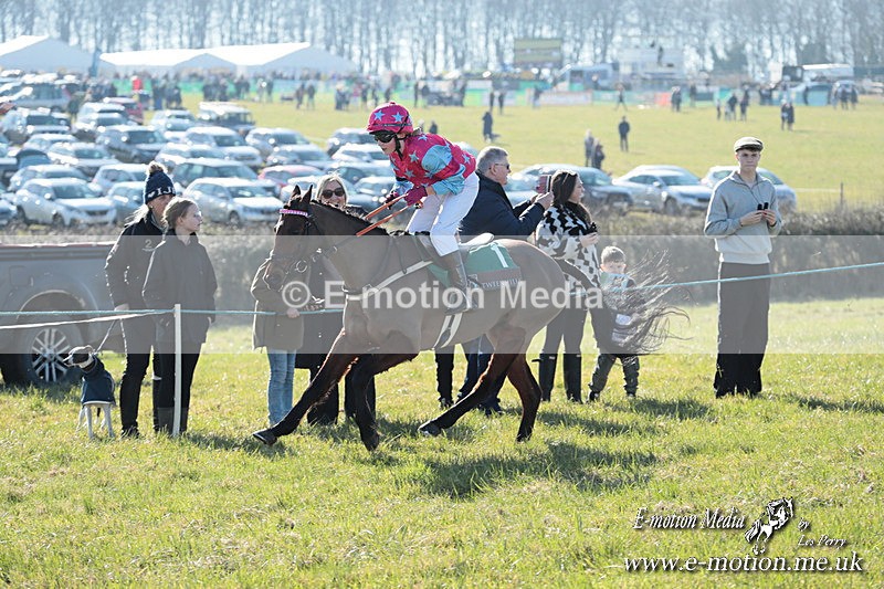 PR 010325 27 - Pony Racing from Beaufort Races Didmarton 01/03/25
