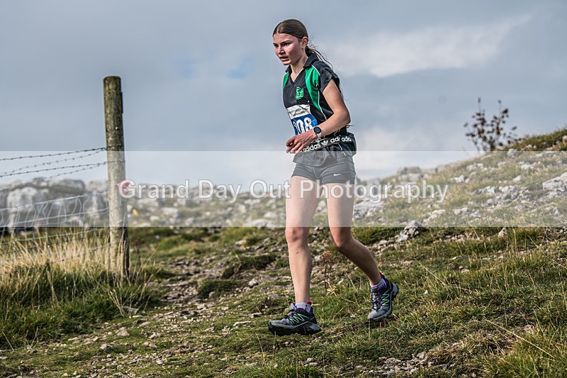 Year 8-9-222 - The English Schools Fell Running Championship Giggleswick Year 8-9 Sunday 6th October 2024