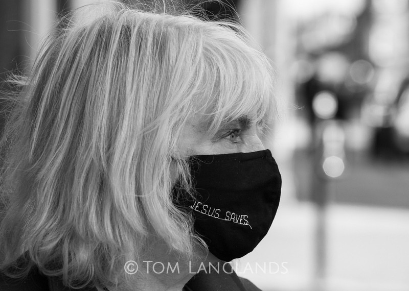 Jesus Saves - Street Photography