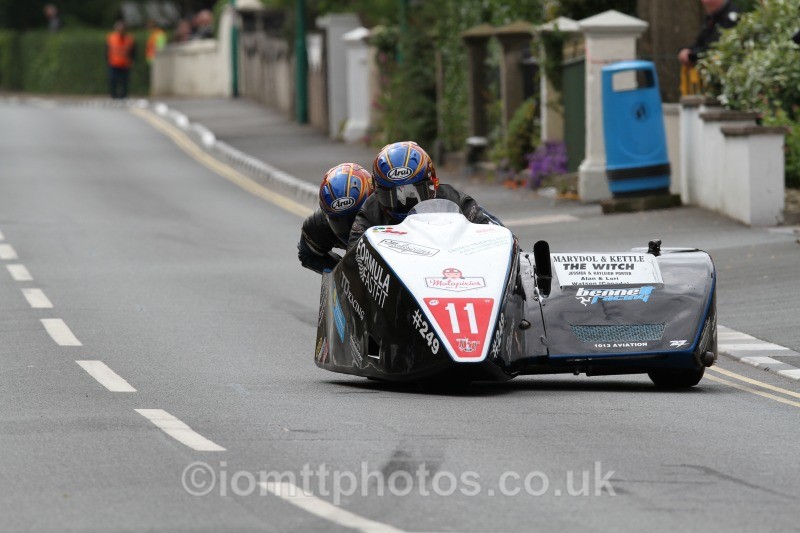Karl BENNETT & Lee Cain - Sure Sidecar Race 2