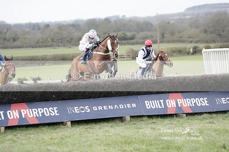 PtP 250223 0275 - Kimblewick Hunt Point-to-Point Kingston Blount 25/02/23