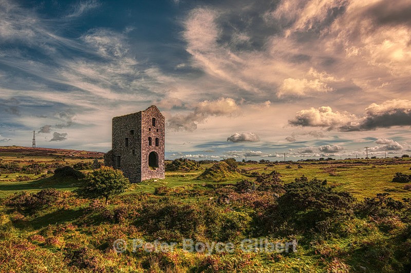 Wheal Jenkin engine house Bodmin Moor - The Moors