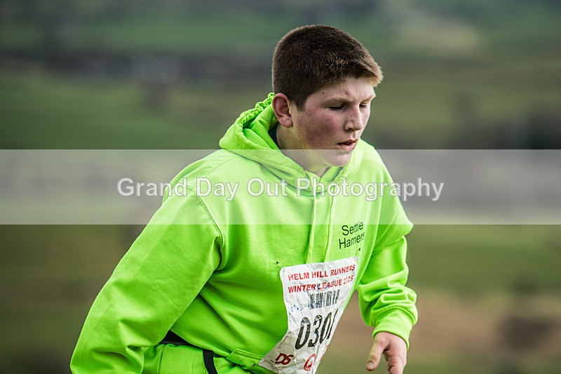 Helm Hill -354 - Kendal Winter League Helm Hill Fell Races (Under 13/15/17 & Seniors) Sunday 16th March 2025