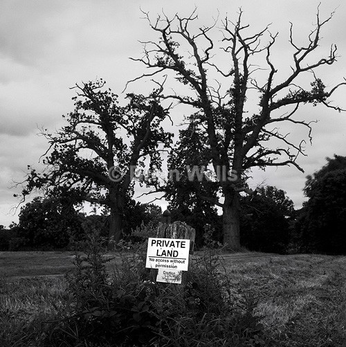 Private Land, Salhouse - The Black & White Gallery
