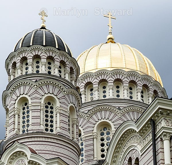 Riga-Russian Orthodox Cathedral detail - Scandinavia and The Baltics