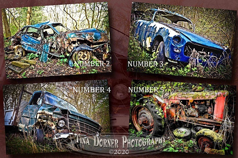 Derelict Autos by Tina Dorner Photography, Forest of Dean and Wye Valley, Gloucestershire