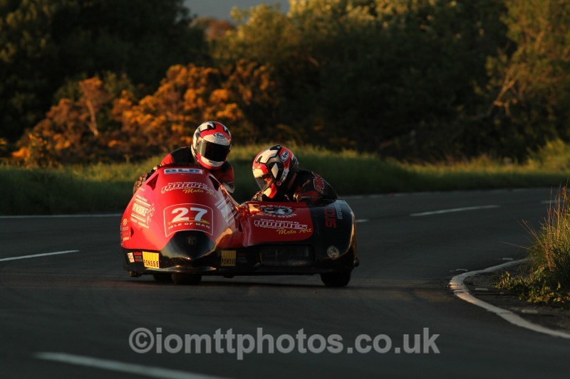 Nicholas Dukes / William Moralee BLR / DynoBike - Monday Practice - Sidecars