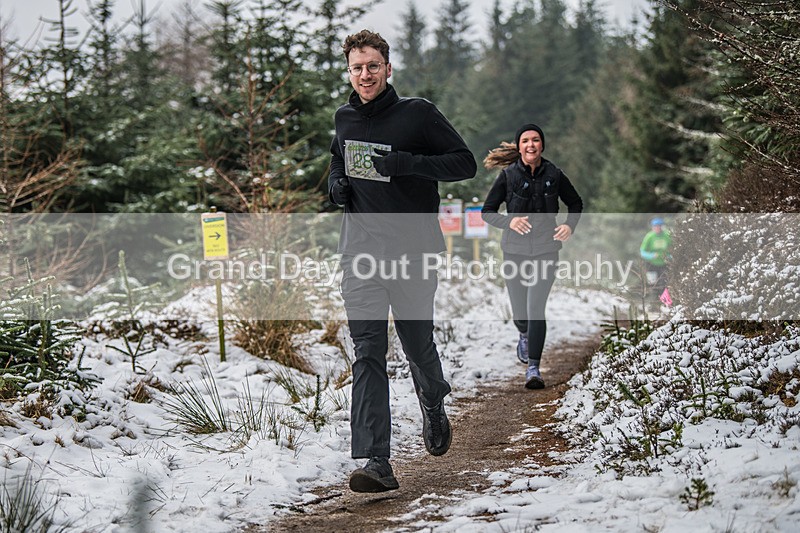 Glentress-1531 - High Terrain Events Glentress 10K 21K & 42K Trail Races Sunday 16th February 2025