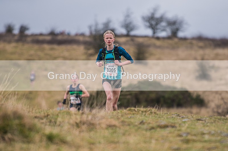 Cunswick U15  U17-153 - Kendal Winter League Cunswick Scar Junior Under 15 & 17 Fell Races Sunday 26th January 2025