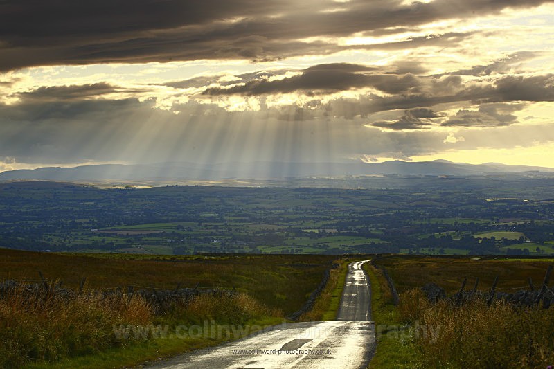 The lake district taken from stainmore - The Pennines and Cumbria