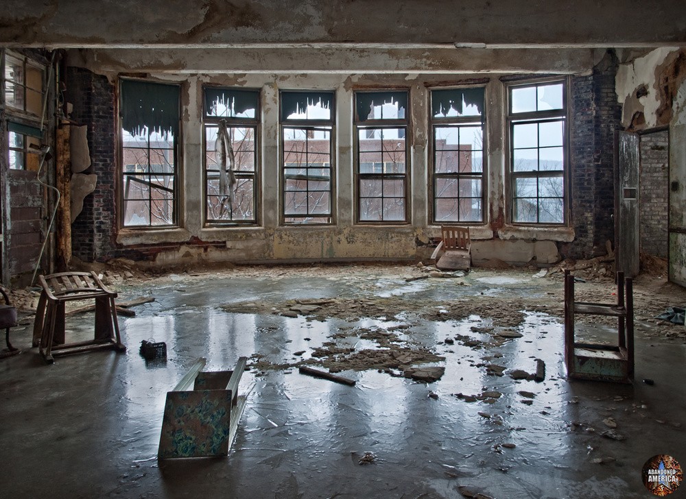 Icy Floor | Norwich State Hospital