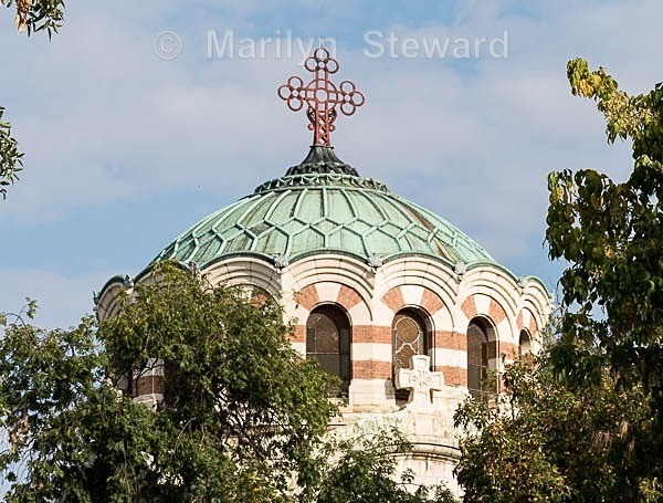 Plevna, St George Chapel roof. - Capitals of Eastern Europe