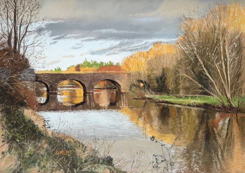 River Lagan at Shaw's Bridge - Paintings