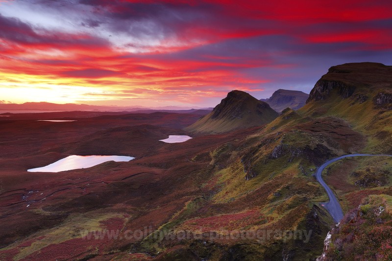 Dawn light over the Quiraing, Isle of Skye - Scotland