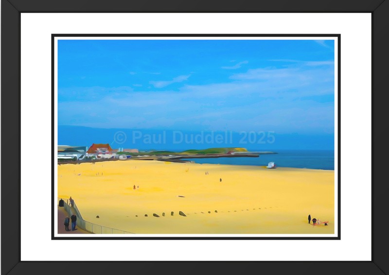 Seaside Serenity, Gorleston-On-Sea Paintings by Paul Duddell, Whispers & Strokes - Artist, Painter, and Photographer