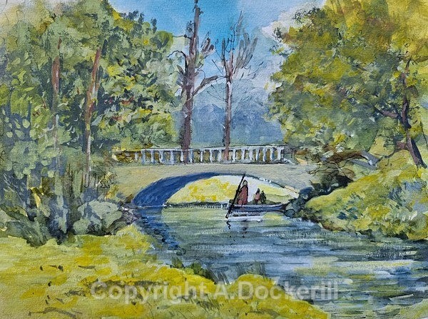 Coe Fen Cambridge - Watercolours