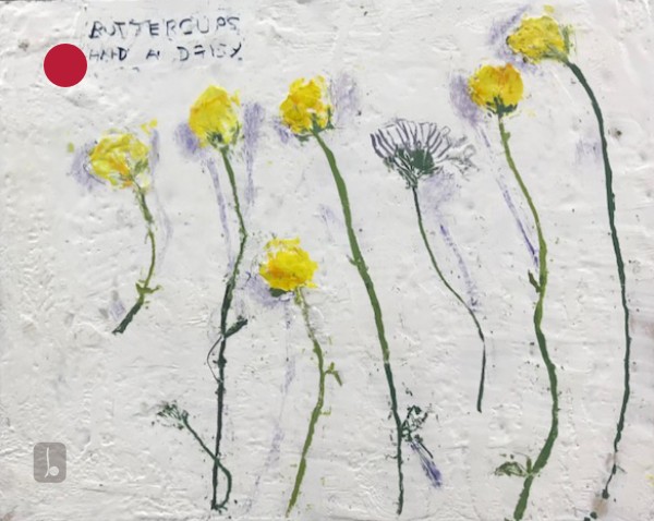 Buttercups and a Daisy SOLD - Summer Light