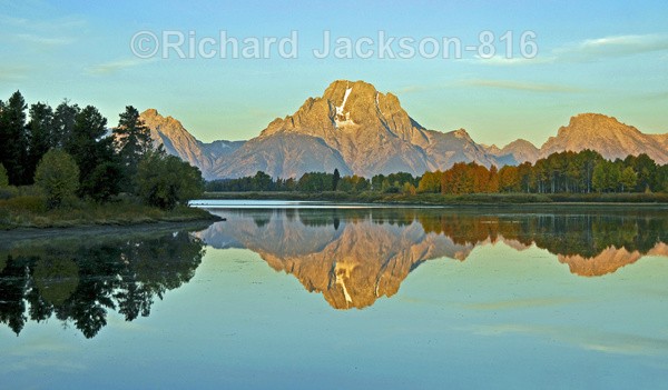 Reflections at Oxbow Bend - Grand Teton National Park