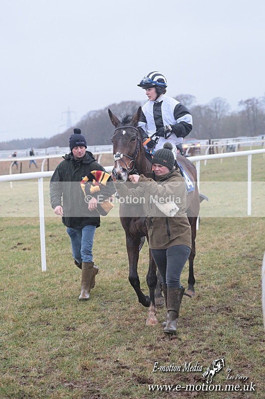 PtP 260125 624 - Cocklebarrow Point-to-Point racing with the Heythrop Hunt 26/01/25