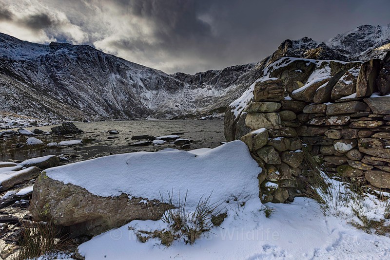 Llyn Idwal, Eryri National Park [Snowdonia] - Winter in the Mountains [Jan 2024], Eryri National Park [Snowdonia]