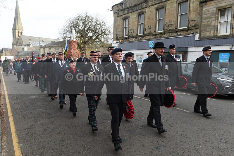 09 - Remembrance Sunday in Selkirk 2024