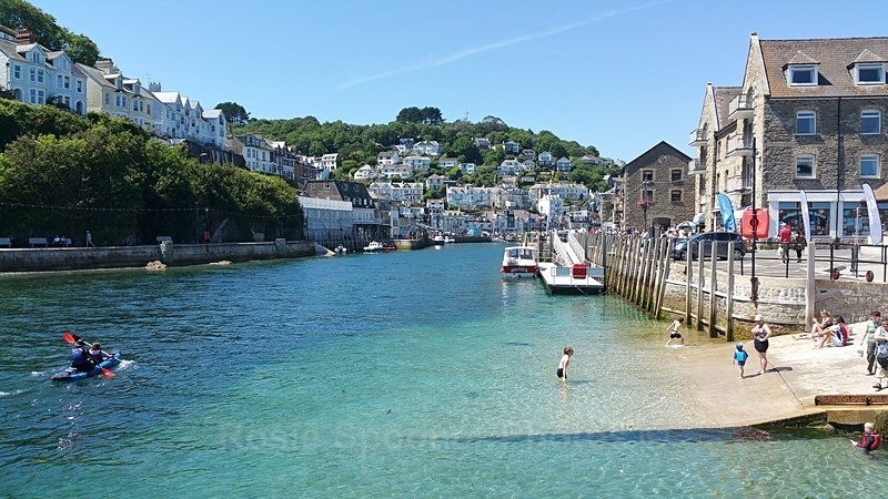 High tide on The River Looe. - ROSIE'S HOLIDAY LET DOLPHINS