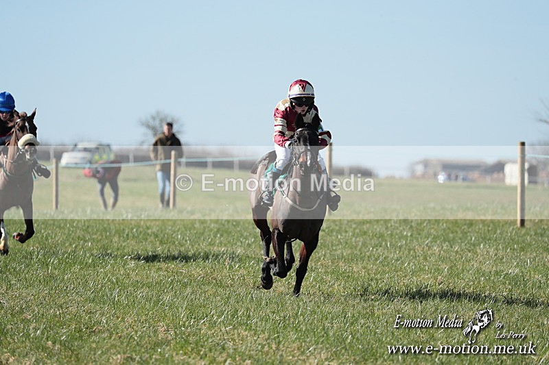 PR 010325 87 - Pony Racing from Beaufort Races Didmarton 01/03/25