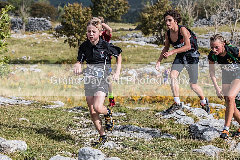 ESFRC Year 8-9-129 - English Schools Fell Running Championships Year 8-9 Giggleswick Saturday 1st October 2022