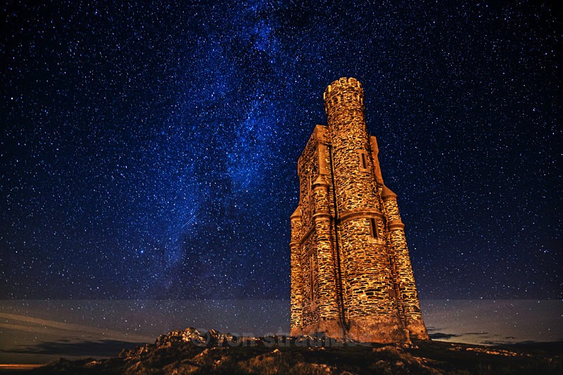 Bradda and Milky Way - Skies of Man