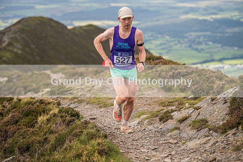 Uphill Only-82 - British Athletics Off Road Running Championships Senior Uphill Only Trial - Skiddaw Friday 15th Augu