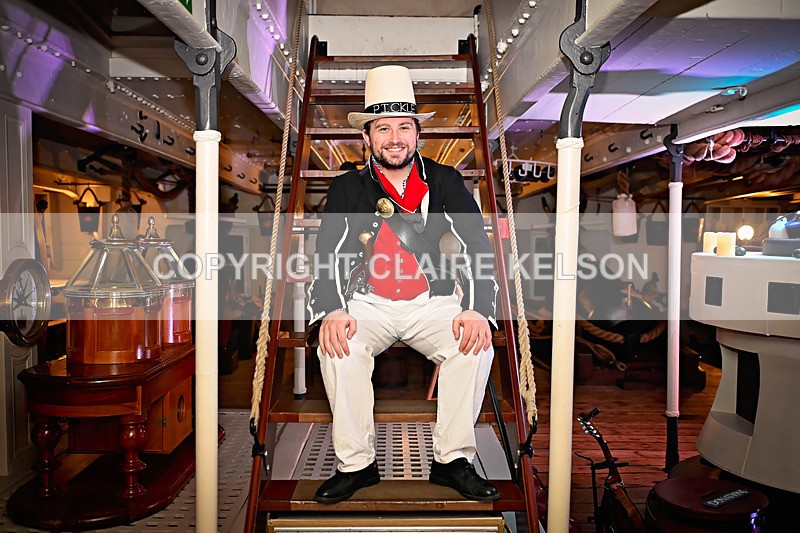 HMS PICKLE-18 - PICKLE NIGHT HMS WARRIOR 1860