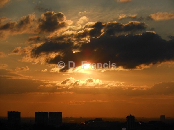 West London Skyscape 6 - Skyscapes