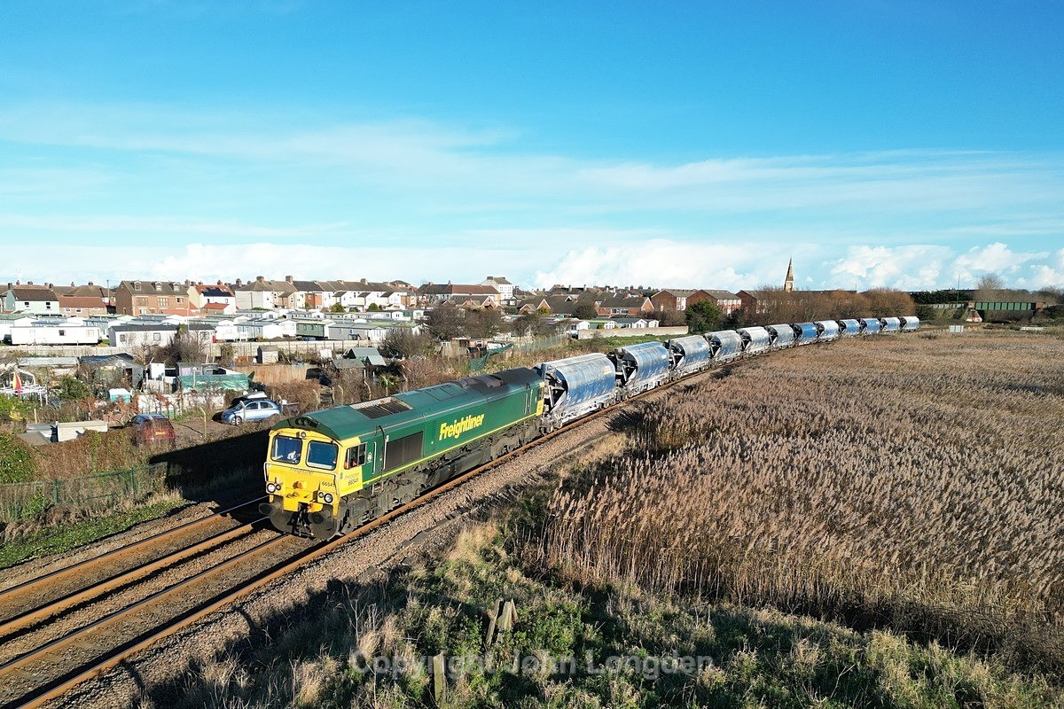JL - 22.11.24 66541 6F24 Boulby - Tees Dock, Coatham Marshes - Latest shots