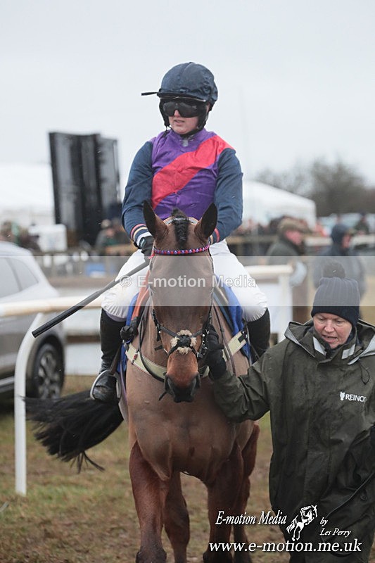 PtP 260125 423 - Cocklebarrow Point-to-Point racing with the Heythrop Hunt 26/01/25