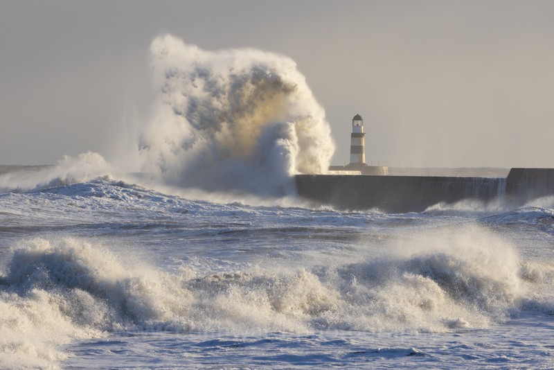Storm at Seaham - County Durham