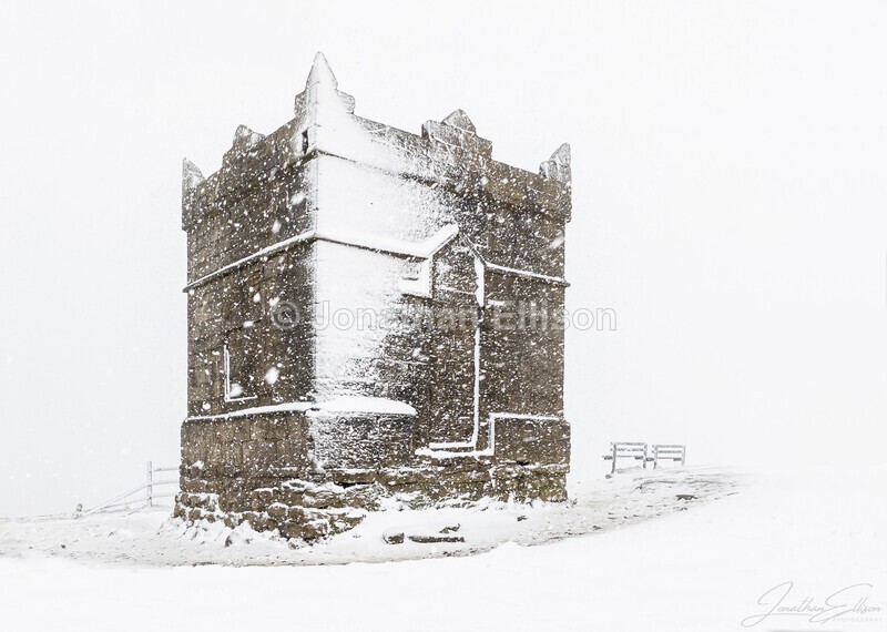 Rivington Pike In The Snow - Rivington And Surrounding Areas