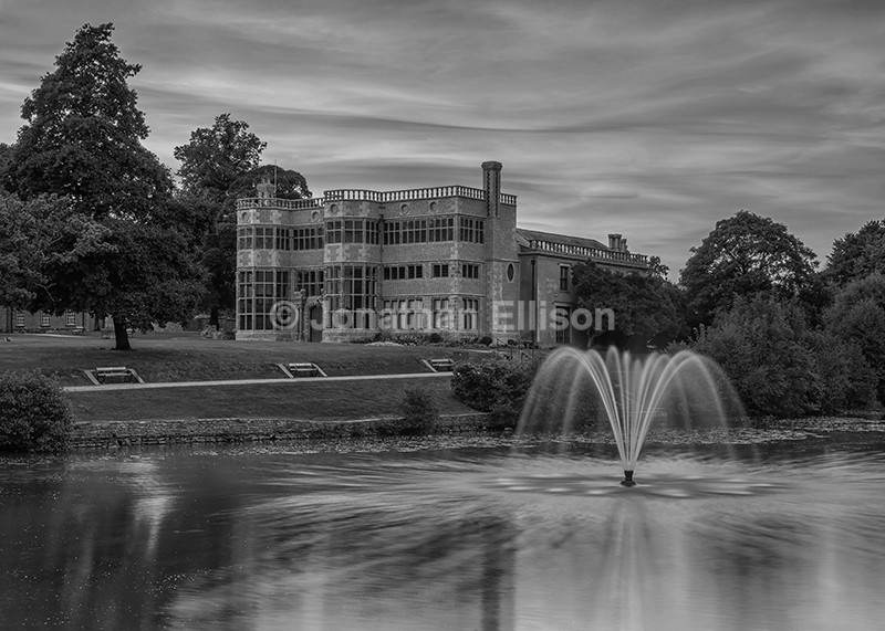 Astley Hall - Black and White