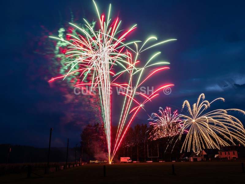 1 - Earlston Civic Week 2023 - Fireworks Display