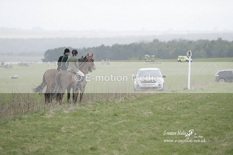 PtP 260323 0718 - New Forest Hounds Point-to-Point Larkhill 26/03/23